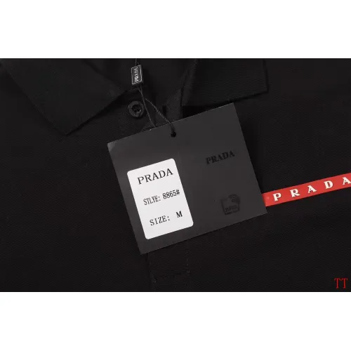 Replica Prada T-Shirts Short Sleeved For Men #1452915 $45.00 USD for Wholesale