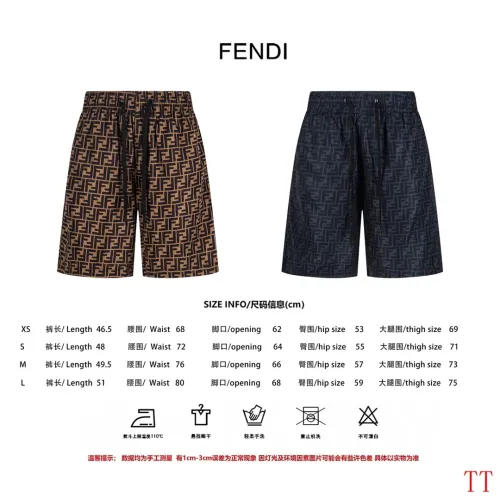 Replica Fendi Pants For Unisex #1452924 $45.00 USD for Wholesale