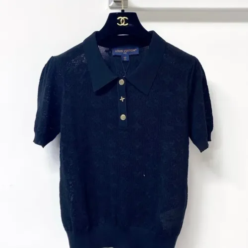 Wholesale Louis Vuitton LV T-Shirts Short Sleeved For Women #1452960 $96.00 USD, Wholesale Quality Replica Louis Vuitton LV T-Shirts