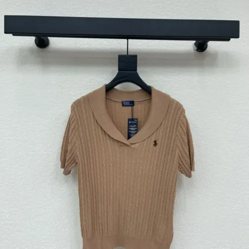 Wholesale Ralph Lauren Polo T-Shirts Short Sleeved For Women #1452961 $76.00 USD, Wholesale Quality Replica Ralph Lauren Polo T-Shirts