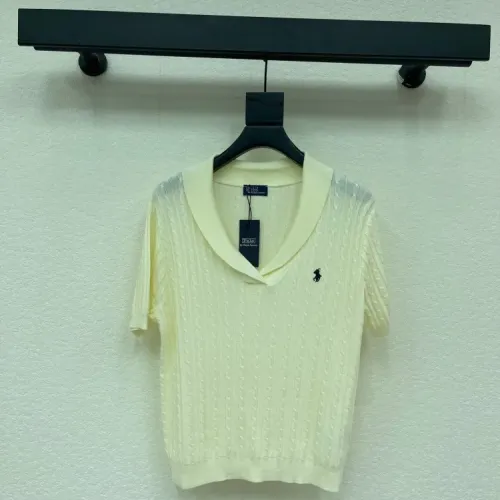Wholesale Ralph Lauren Polo T-Shirts Short Sleeved For Women #1452962 $76.00 USD, Wholesale Quality Replica Ralph Lauren Polo T-Shirts