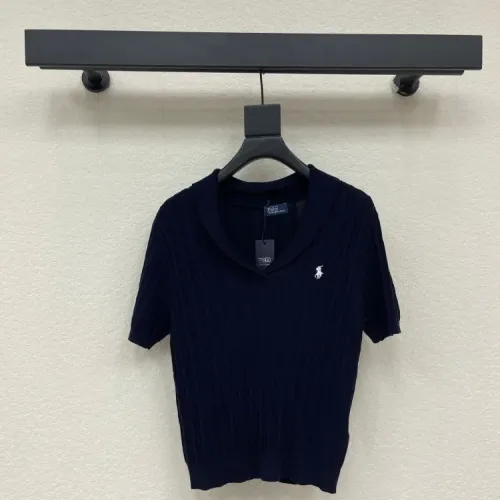 Wholesale Ralph Lauren Polo T-Shirts Short Sleeved For Women #1452963 $76.00 USD, Wholesale Quality Replica Ralph Lauren Polo T-Shirts