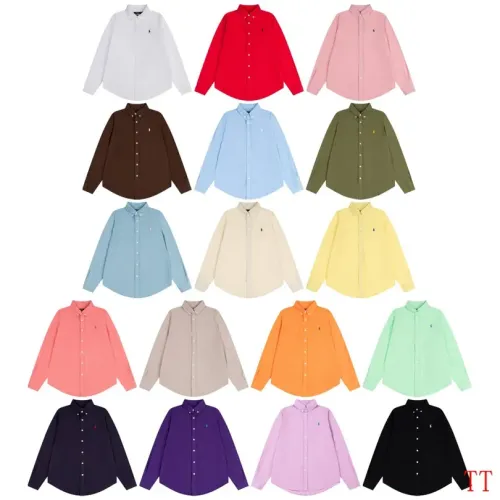 Replica Ralph Lauren Polo Shirts Long Sleeved For Unisex #1452975 $52.00 USD for Wholesale