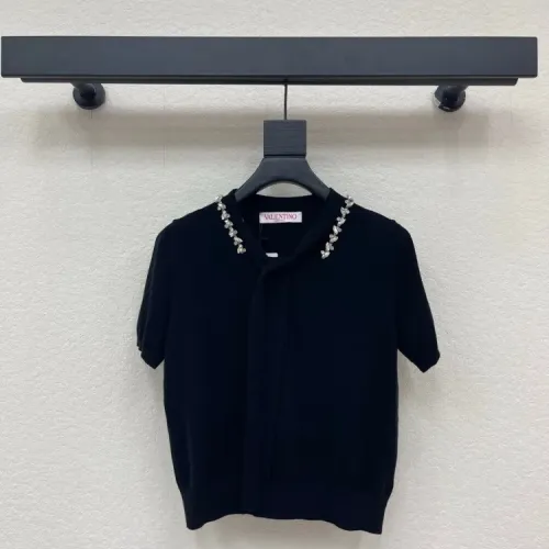 Wholesale Valentino T-Shirts Short Sleeved For Women #1452983 $76.00 USD, Wholesale Quality Replica Valentino T-Shirts