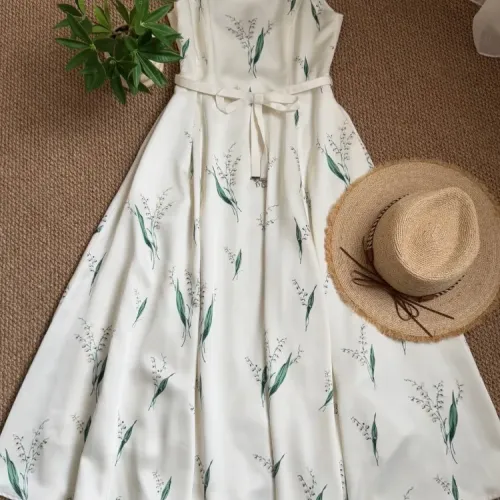 Replica Christian Dior Dresses Sleeveless For Women #1452995 $135.00 USD for Wholesale