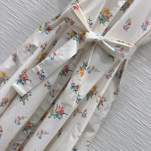 Replica Christian Dior Dresses Short Sleeved For Women #1452998 $115.00 USD for Wholesale