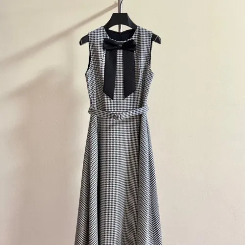 Wholesale Christian Dior Dresses Sleeveless For Women #1452999 $145.00 USD, Wholesale Quality Replica Christian Dior Dresses