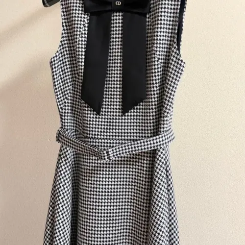 Replica Christian Dior Dresses Sleeveless For Women #1452999 $145.00 USD for Wholesale