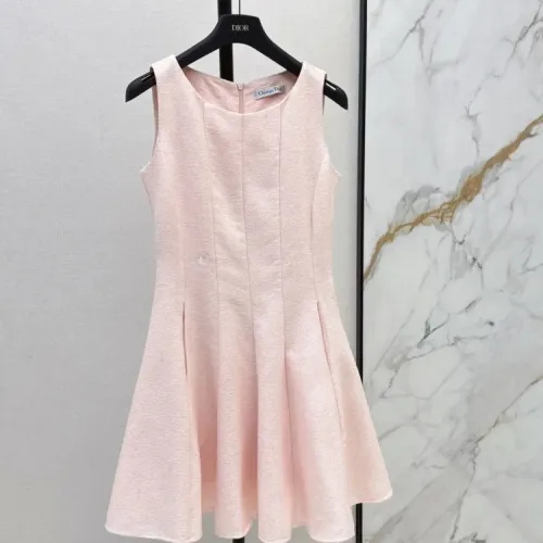 Wholesale Christian Dior Dresses Sleeveless For Women #1453002 $135.00 USD, Wholesale Quality Replica Christian Dior Dresses