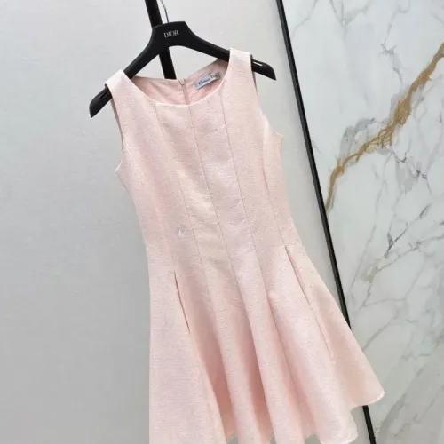 Replica Christian Dior Dresses Sleeveless For Women #1453002 $135.00 USD for Wholesale