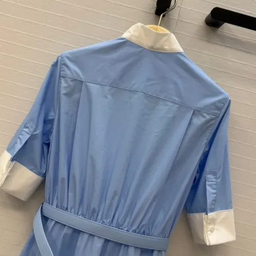 Replica Christian Dior Dresses Short Sleeved For Women #1453005 $150.00 USD for Wholesale