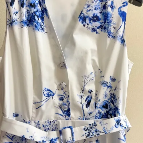 Replica Christian Dior Dresses Sleeveless For Women #1453006 $140.00 USD for Wholesale