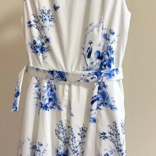 Replica Christian Dior Dresses Sleeveless For Women #1453006 $140.00 USD for Wholesale