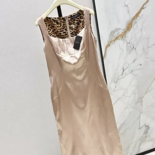 Replica Dolce & Gabbana Dresses Sleeveless For Women #1453007 $122.00 USD for Wholesale