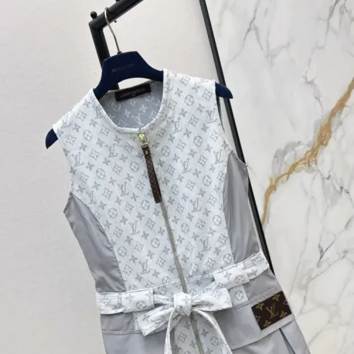 Replica Louis Vuitton LV Dresses Sleeveless For Women #1453044 $132.00 USD for Wholesale