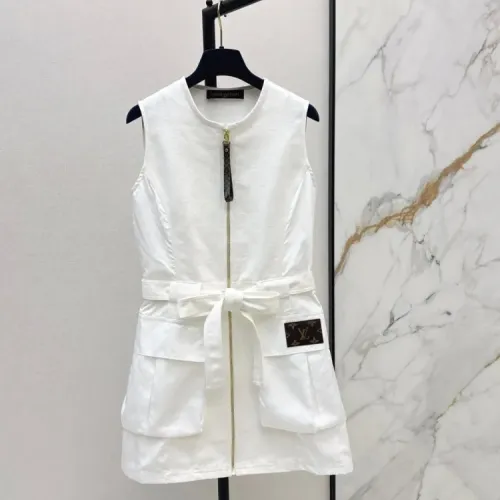 Wholesale Louis Vuitton LV Dresses Sleeveless For Women #1453045 $132.00 USD, Wholesale Quality Replica Louis Vuitton LV Dresses