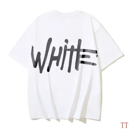 Replica Off-White T-Shirts Short Sleeved For Unisex #1453050 $32.00 USD for Wholesale