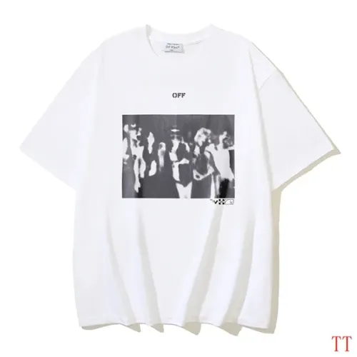 Wholesale Off-White T-Shirts Short Sleeved For Unisex #1453052 $32.00 USD, Wholesale Quality Replica Off-White T-Shirts