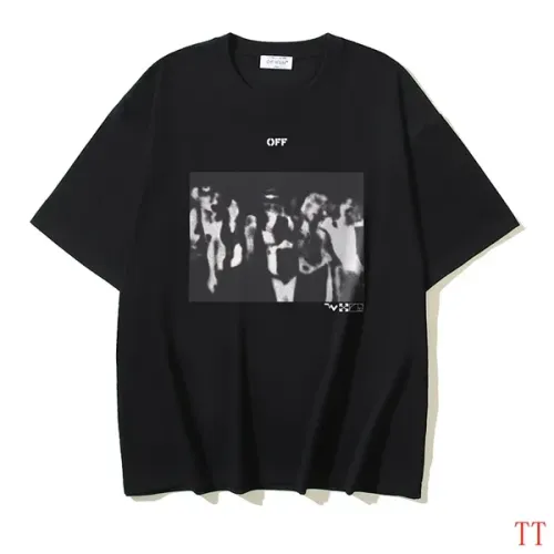 Wholesale Off-White T-Shirts Short Sleeved For Unisex #1453053 $32.00 USD, Wholesale Quality Replica Off-White T-Shirts