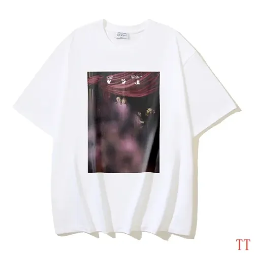 Wholesale Off-White T-Shirts Short Sleeved For Unisex #1453054 $32.00 USD, Wholesale Quality Replica Off-White T-Shirts