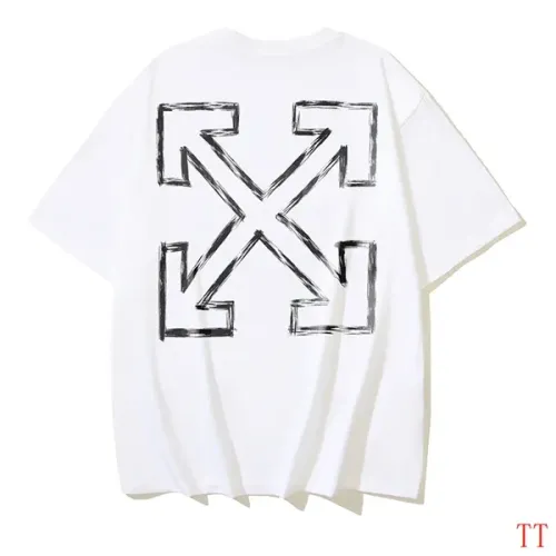 Wholesale Off-White T-Shirts Short Sleeved For Unisex #1453057 $32.00 USD, Wholesale Quality Replica Off-White T-Shirts
