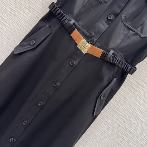 Replica MIU MIU Dresses Short Sleeved For Women #1453059 $145.00 USD for Wholesale
