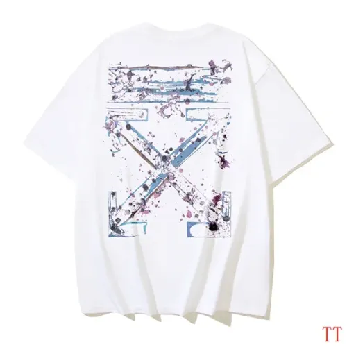 Wholesale Off-White T-Shirts Short Sleeved For Unisex #1453060 $32.00 USD, Wholesale Quality Replica Off-White T-Shirts