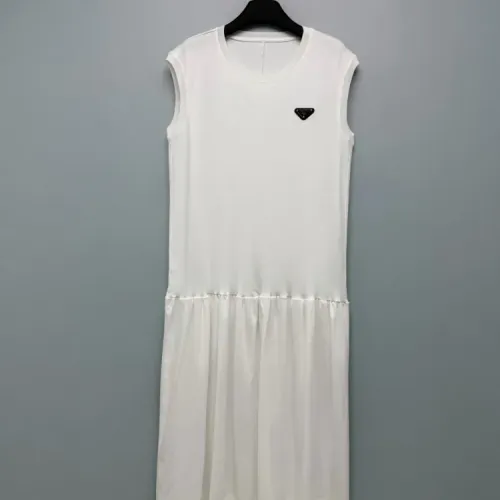 Wholesale Prada Dresses Sleeveless For Women #1453063 $125.00 USD, Wholesale Quality Replica Prada Dresses
