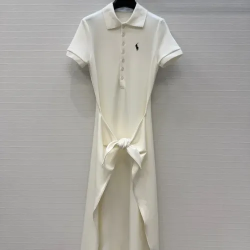 Wholesale Ralph Lauren Polo Dresses Short Sleeved For Women #1453066 $118.00 USD, Wholesale Quality Replica Ralph Lauren Polo Dresses