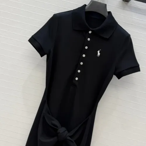 Replica Ralph Lauren Polo Dresses Short Sleeved For Women #1453067 $118.00 USD for Wholesale