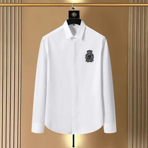 Wholesale Dolce &amp; Gabbana D&amp;G Shirts Long Sleeved For Men #1453099 $40.00 USD, Wholesale Quality Replica Dolce &amp; Gabbana D&amp;G Shirts