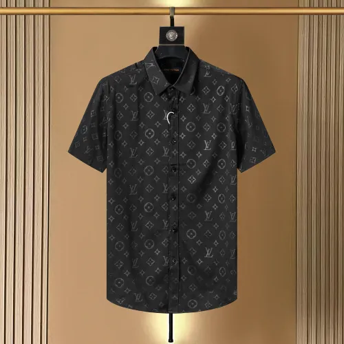 Wholesale Louis Vuitton LV Shirts Short Sleeved For Men #1453103 $39.00 USD, Wholesale Quality Replica Louis Vuitton LV Shirts