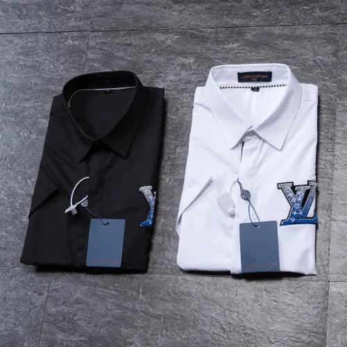 Replica Louis Vuitton LV Shirts Short Sleeved For Men #1453105 $39.00 USD for Wholesale