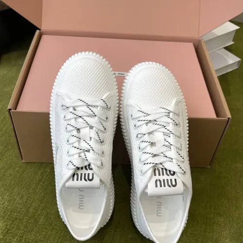 Replica MIU MIU Casual Shoes For Women #1453122 $100.00 USD for Wholesale