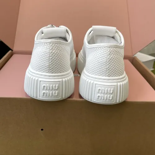 Replica MIU MIU Casual Shoes For Women #1453122 $100.00 USD for Wholesale
