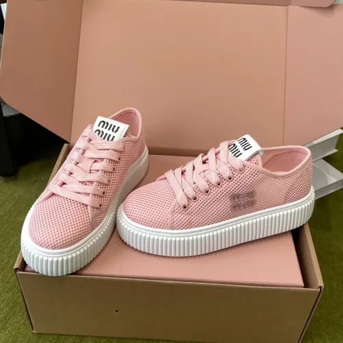 Wholesale MIU MIU Casual Shoes For Women #1453123 $100.00 USD, Wholesale Quality Replica MIU MIU Casual Shoes