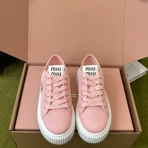 Replica MIU MIU Casual Shoes For Women #1453123 $100.00 USD for Wholesale