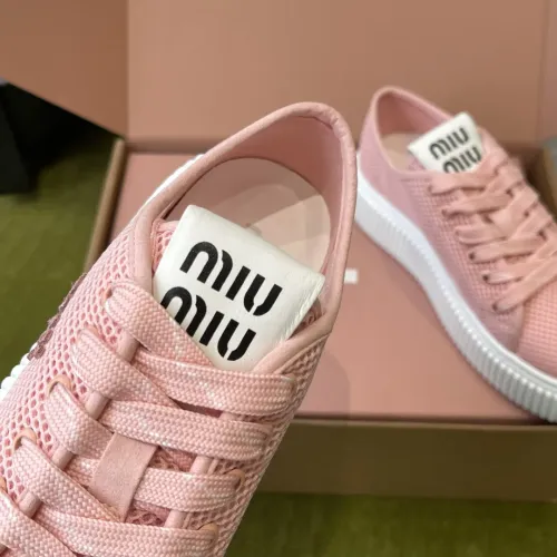 Replica MIU MIU Casual Shoes For Women #1453123 $100.00 USD for Wholesale
