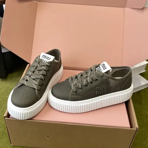 Wholesale MIU MIU Casual Shoes For Women #1453125 $100.00 USD, Wholesale Quality Replica MIU MIU Casual Shoes