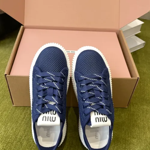 Replica MIU MIU Casual Shoes For Women #1453127 $100.00 USD for Wholesale