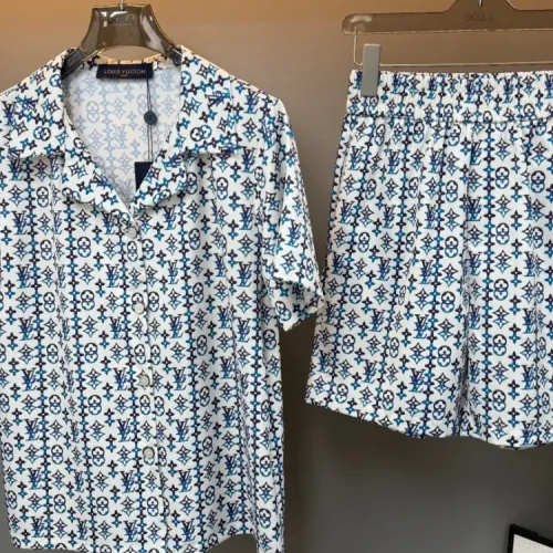 Replica Louis Vuitton LV Pajamas Short Sleeved For Women #1453144 $76.00 USD for Wholesale