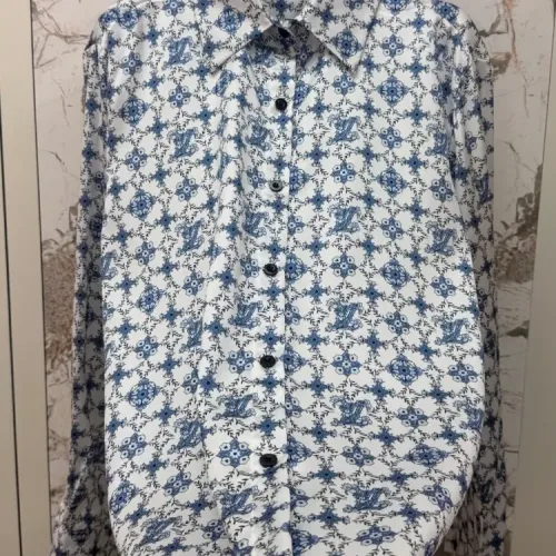 Replica Louis Vuitton LV Pajamas Long Sleeved For Women #1453150 $88.00 USD for Wholesale
