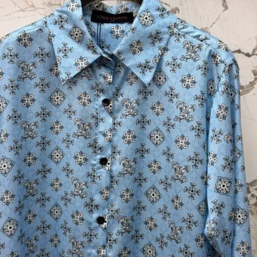 Replica Louis Vuitton LV Pajamas Long Sleeved For Women #1453151 $88.00 USD for Wholesale