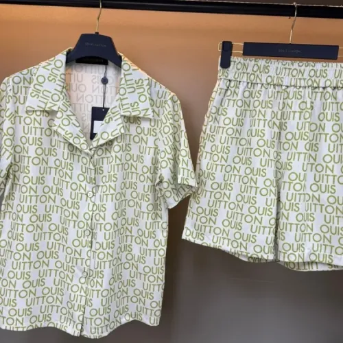 Replica Louis Vuitton LV Pajamas Short Sleeved For Women #1453152 $76.00 USD for Wholesale