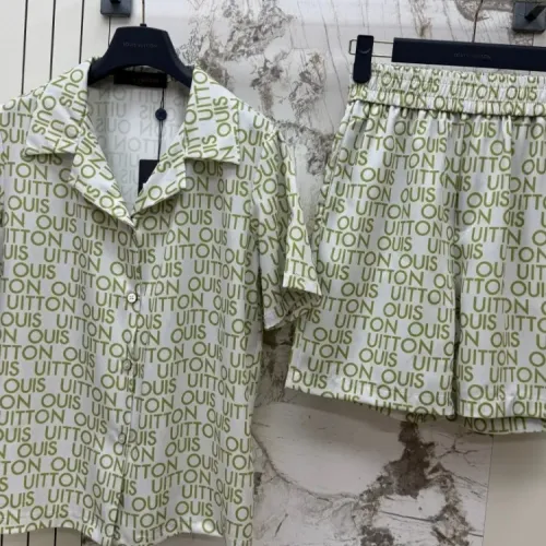Replica Louis Vuitton LV Pajamas Short Sleeved For Women #1453152 $76.00 USD for Wholesale
