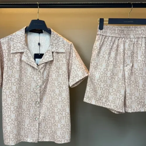 Replica Louis Vuitton LV Pajamas Short Sleeved For Women #1453153 $76.00 USD for Wholesale