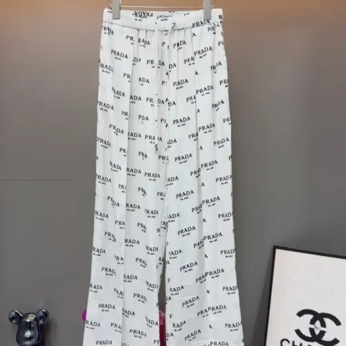 Replica Prada Pajamas Long Sleeved For Women #1453157 $92.00 USD for Wholesale