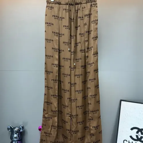 Replica Prada Pajamas Long Sleeved For Women #1453159 $92.00 USD for Wholesale