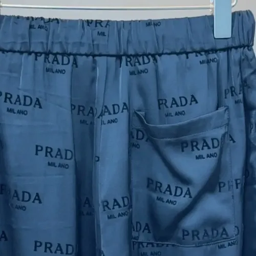 Replica Prada Pajamas Long Sleeved For Women #1453160 $92.00 USD for Wholesale