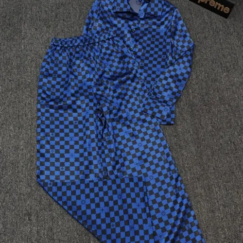 Replica Louis Vuitton LV Pajamas Long Sleeved For Women #1453188 $88.00 USD for Wholesale
